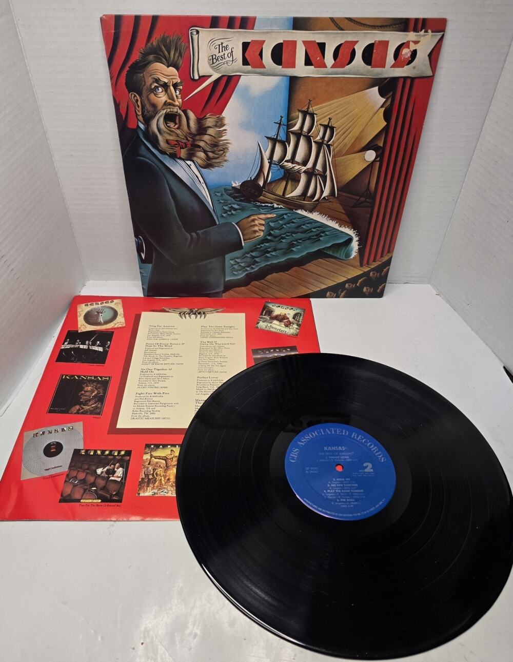 Kansas - The Best Of Kansas 12" LP 1984 CBS Record QZ-39283 EX/NM VINYL